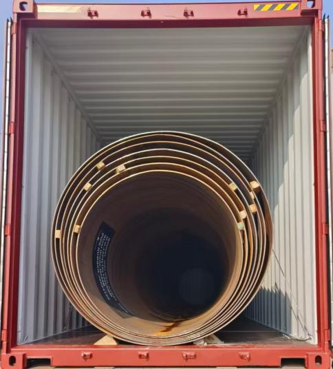 EHONG Spiral Welded Steel Pipes Support a Hydropower Project in Albania