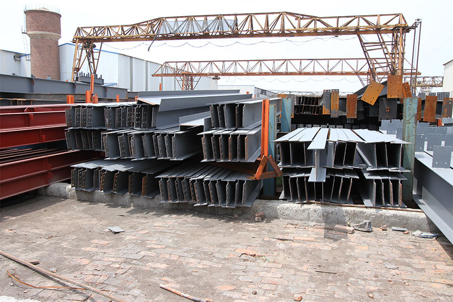 Steel Beam Warehousing Display